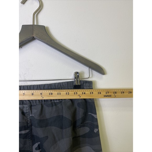 TNA Aritzia Alix Grey Camo Cotton Twill Joggers M Dark Eclipse  30x29 - Picture 8 of 8